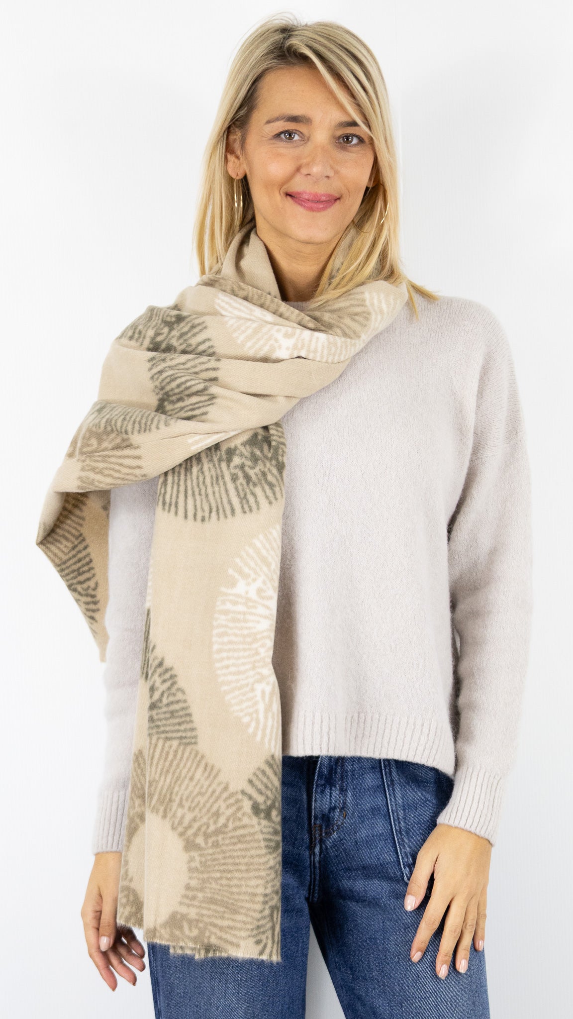 ETOLE IMPRIME FEMME 67606 VOUS#color_0700/MARRON CLAIR