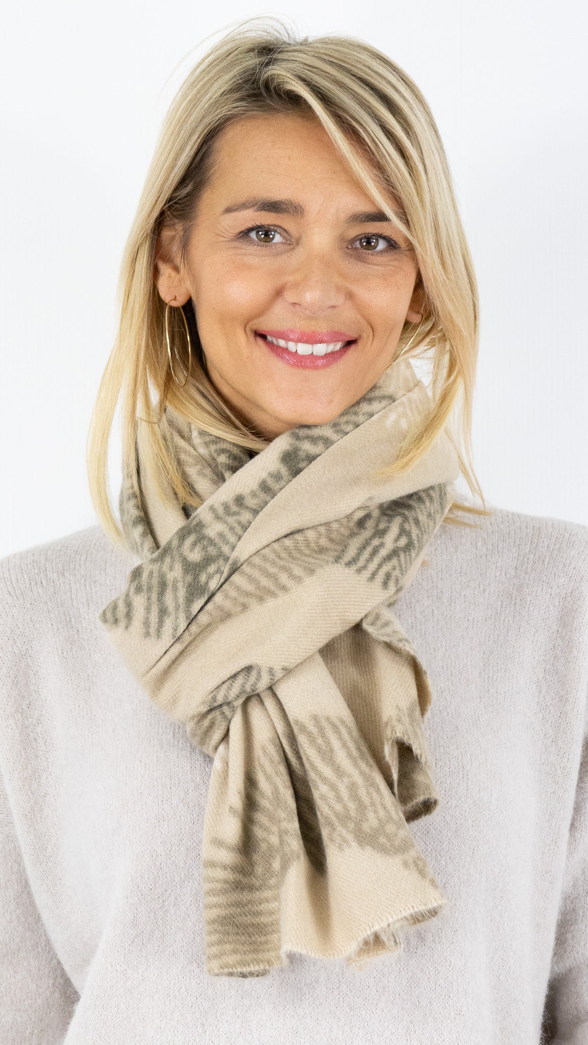 ETOLE IMPRIME FEMME 67606 VOUS#color_0700/MARRON CLAIR