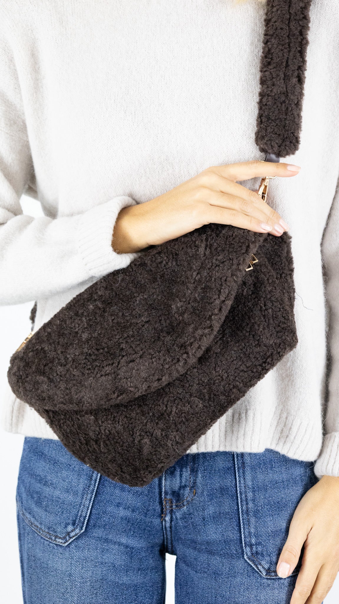 SAC BANANE MOUMOUTE FEMME 67715 VOUS MARRON FONCE