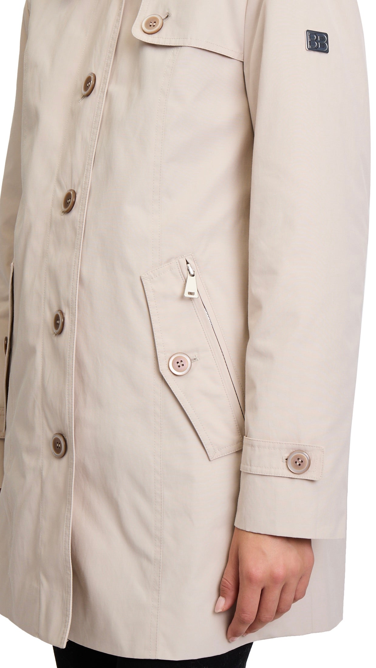 VESTE 3 EN 1 IMPER ET DOUDOUNE FINE BEIGE BETTY BARCLAY 7826 2036#COLOR_9104/BEIGE