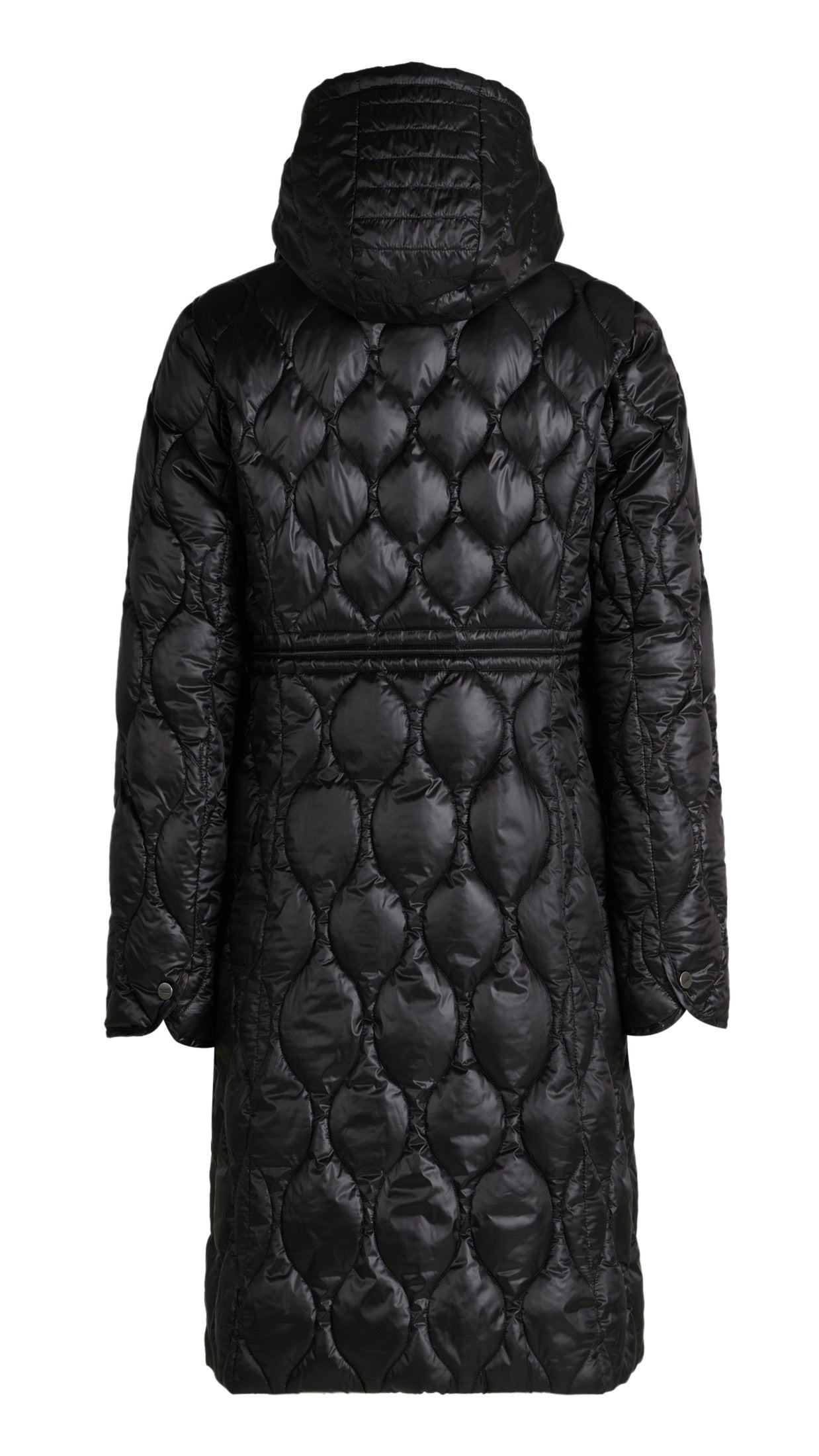 DOUDOUNE LONGUE MATELLASSÉEE NOIRE BETTY BARCLAY 7933/1575
