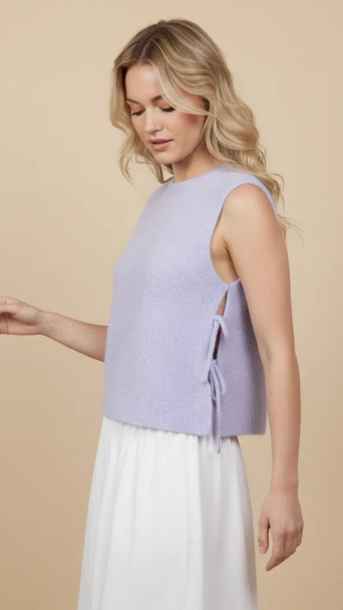 PULL SANS MANCHES NOUETTE SWEEWE 79440#COLOR_PURPLE
