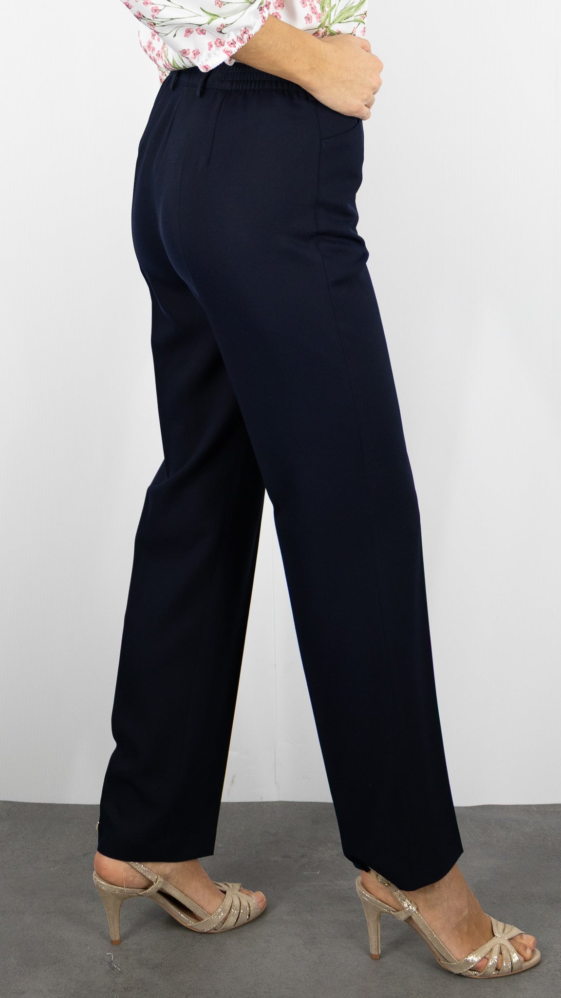 PANTALON HABILLE DE VILLE POUR FEMME TONI 82-03/2220-0#COLOR_59/NAVY