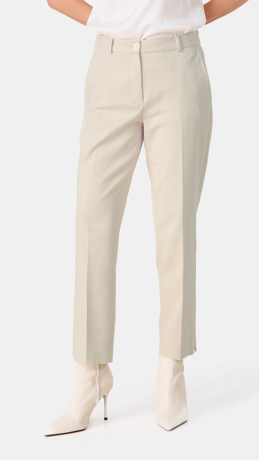 PANTALON CHINO ECRU GERRY WEBER 925063/31335 