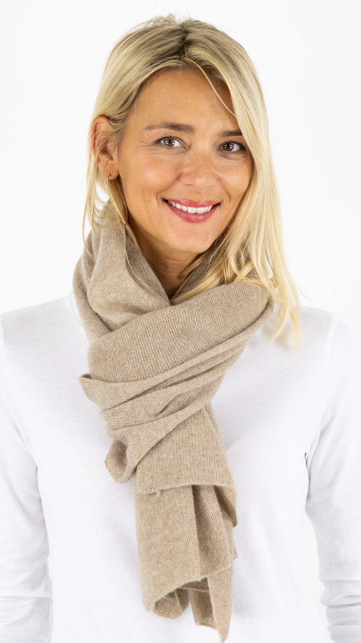ECHARPE EN CACHEMIRE ESTHEME AC1005H#COLOR_23011/NOISETTE
