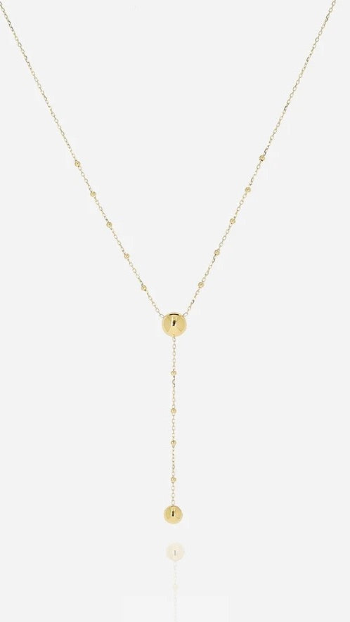 COLLIER LONG DORE POUR FEMME AMBER ZAG
