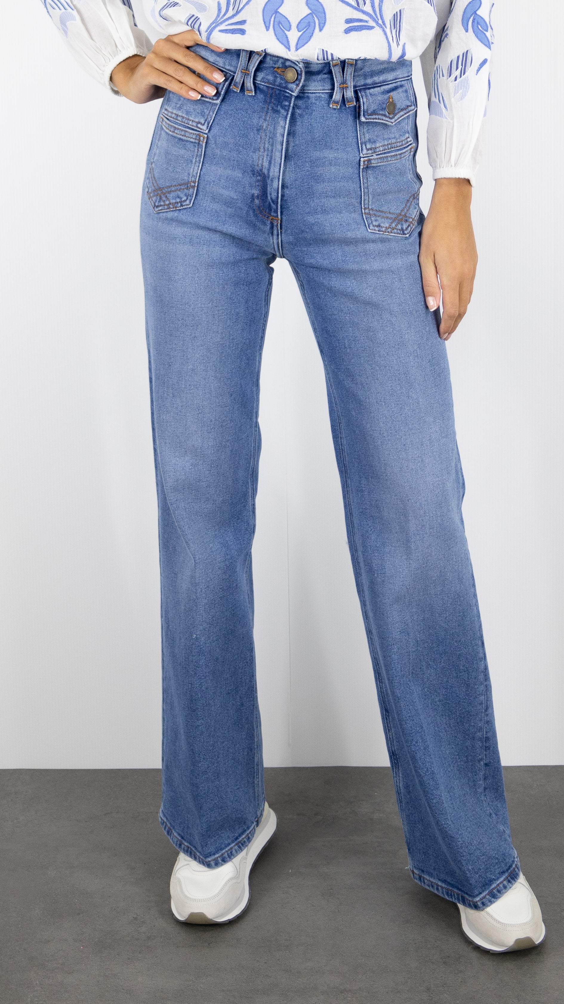 JEANS LARGE ANNA DXP01/X311 GERARD DAREL JEANS CLAIR