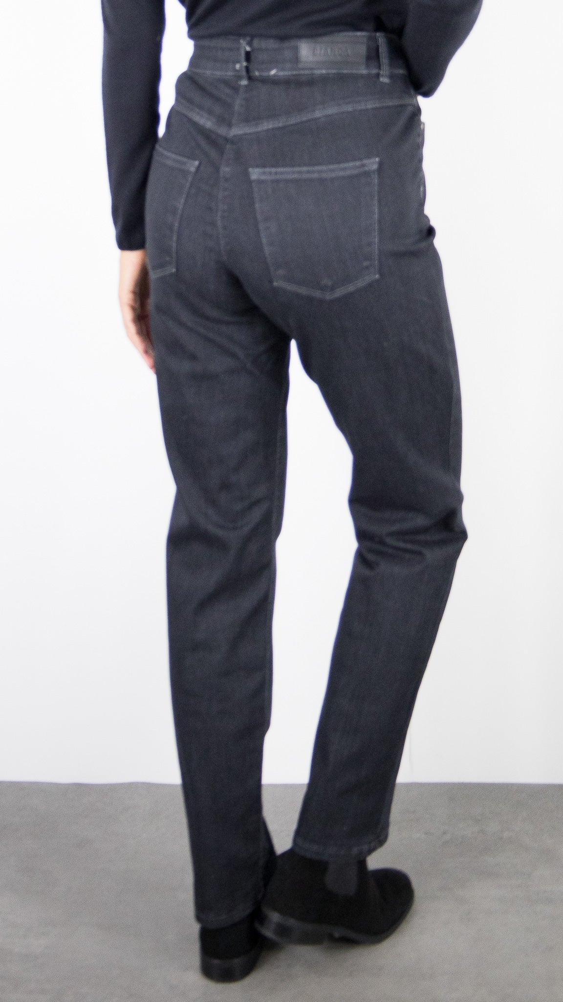 JEANS DROIT NOIR FEMME  BIANCA ARIZONA 60805