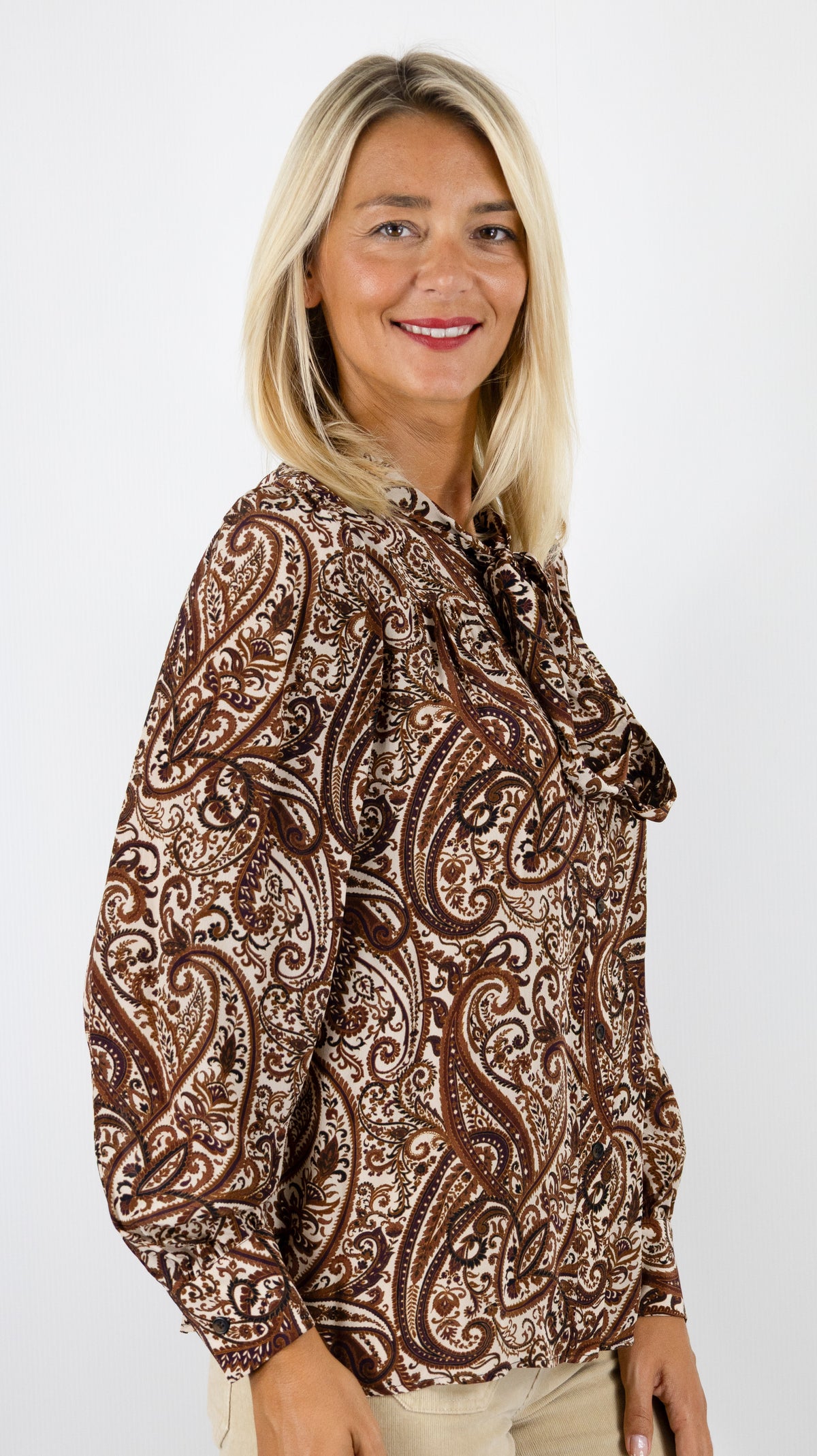 CHEMISE FLUIDE IMPRIMEE CACHEMIRE POUR FEMME GERARD DAREL LISIE