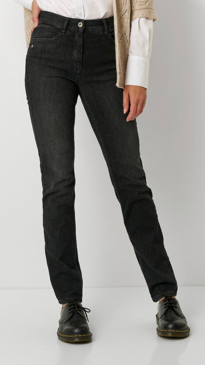 JEANS DROIT POUR FEMME TONI BE LOVED 12-59 1226-42#COLOR_872/ANTRACITE
