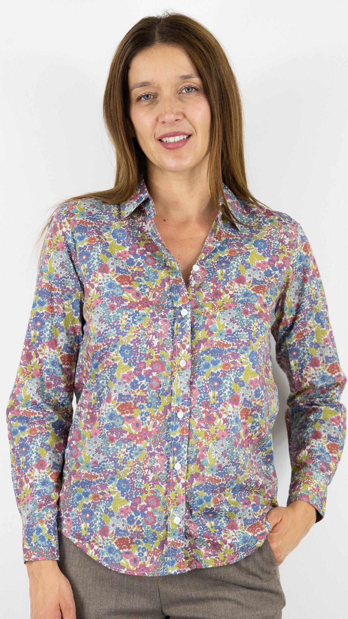CHEMISE LIBERTY EN COTON FEMME HARTFORD CORAZ BECM628