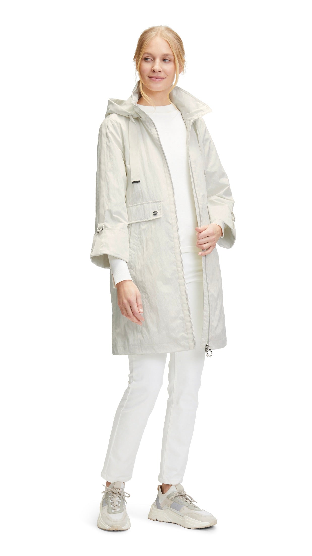 PARKA BETTY BARCLAY 7651 1521 ECRU