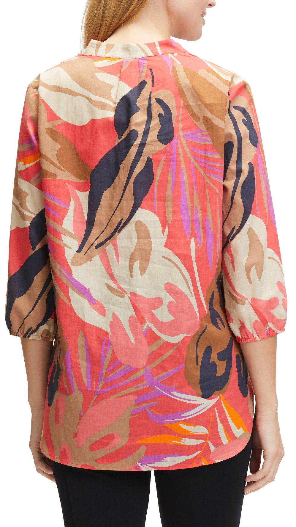 BLOUSE IMPRIMEE TROPICAL BETTY BARCLAY 8680 2462