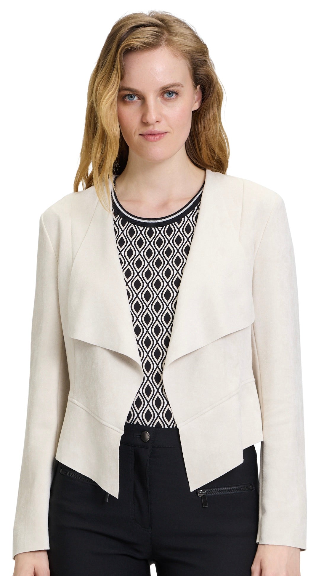 VESTE BOLERO 4401 1673 BETTY BARCLAY#COLOR_9104/ECRU