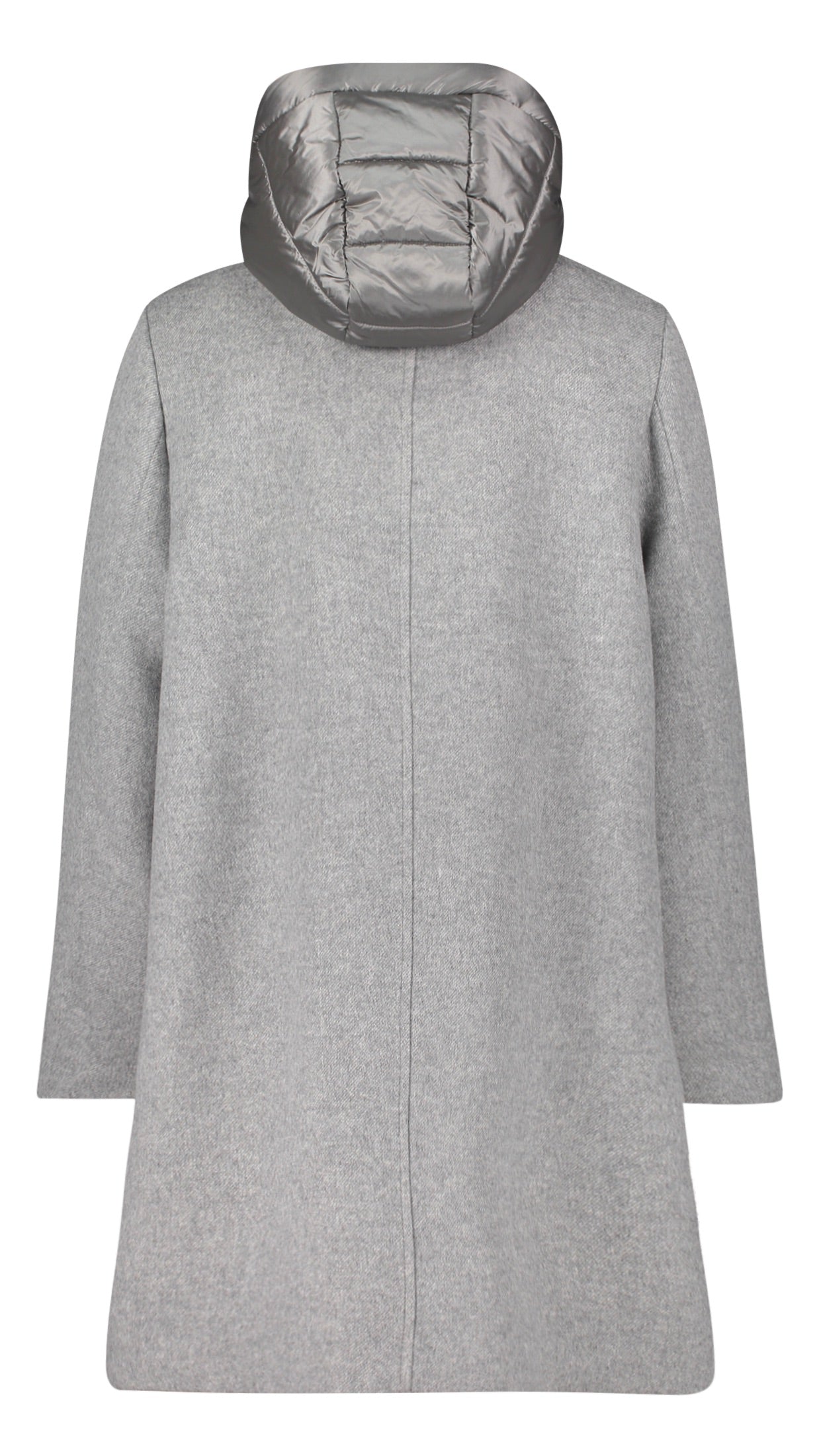 MANTEAU A CAPUCHE BIMATIERE BETTY BARCLAY 1553 7766#COLOR_9709/GRIS