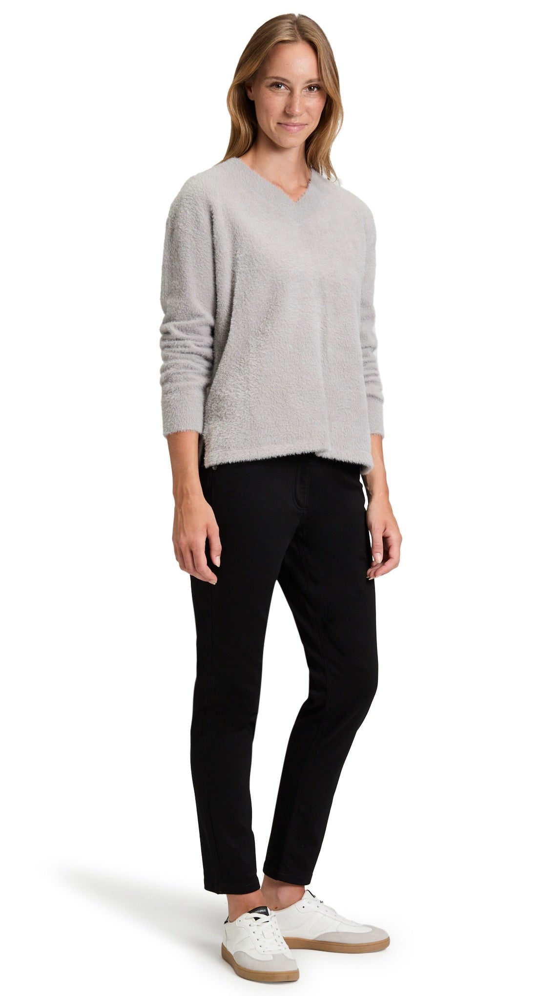 PULL V MOUTON FEMME PULL BETTY BARCLAY 5293/1534#COLOR_9125/GRIS