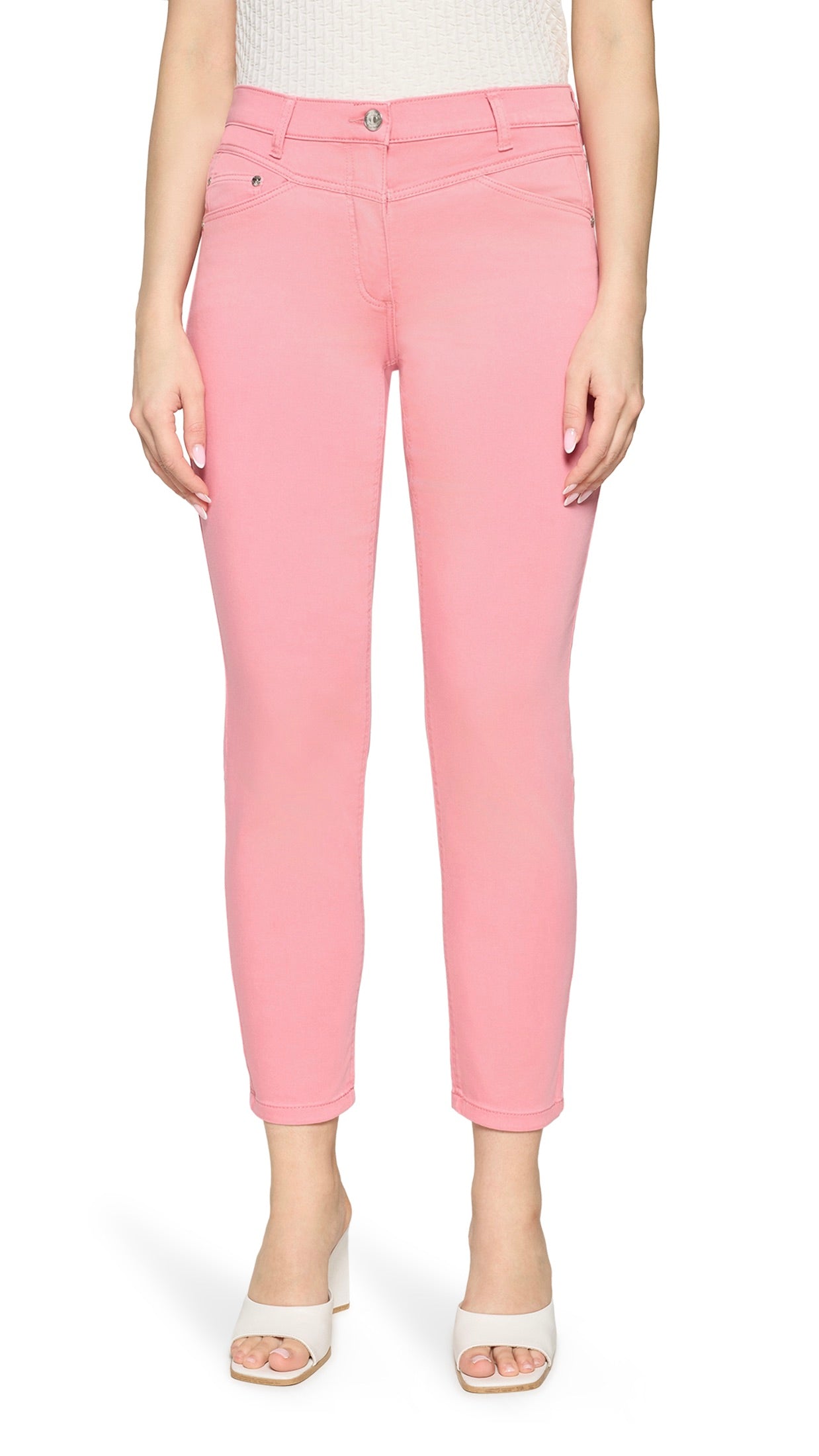 JEANS SLIM 7/8 FEMME BETTY BARCLAY 6818/2518#COLOR_4182/ROSE