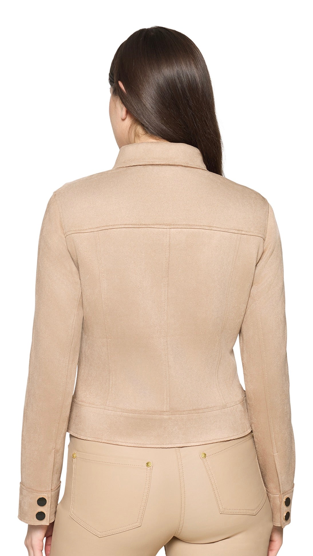 VESTE COL POLO BETTY BARCLAY 4712/1178#COLOR_7022/TAUPE
