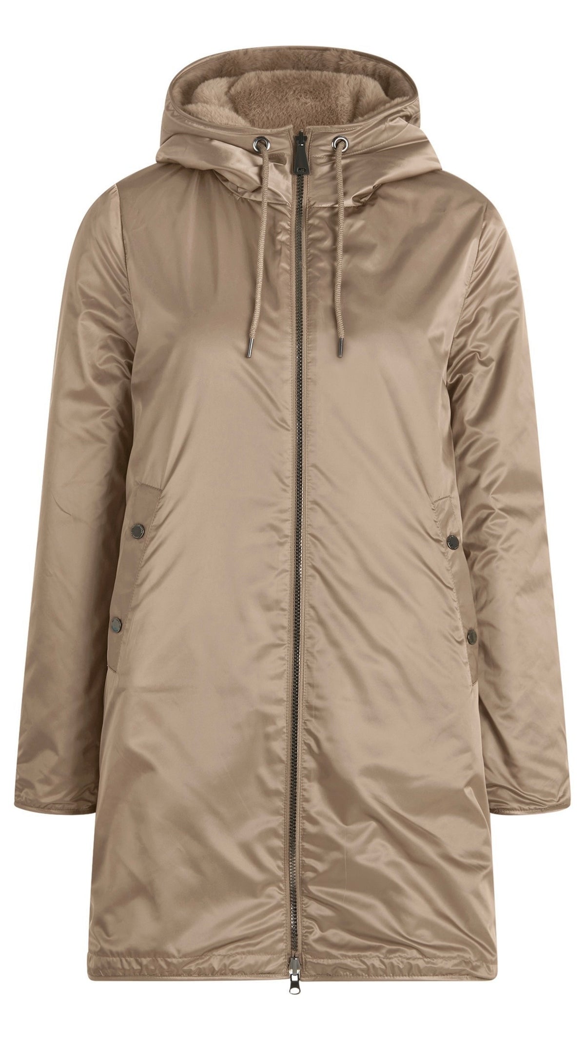PARKA REVERSIBLE MARRON FEMME BETTY BARCLAY 7176/1601 