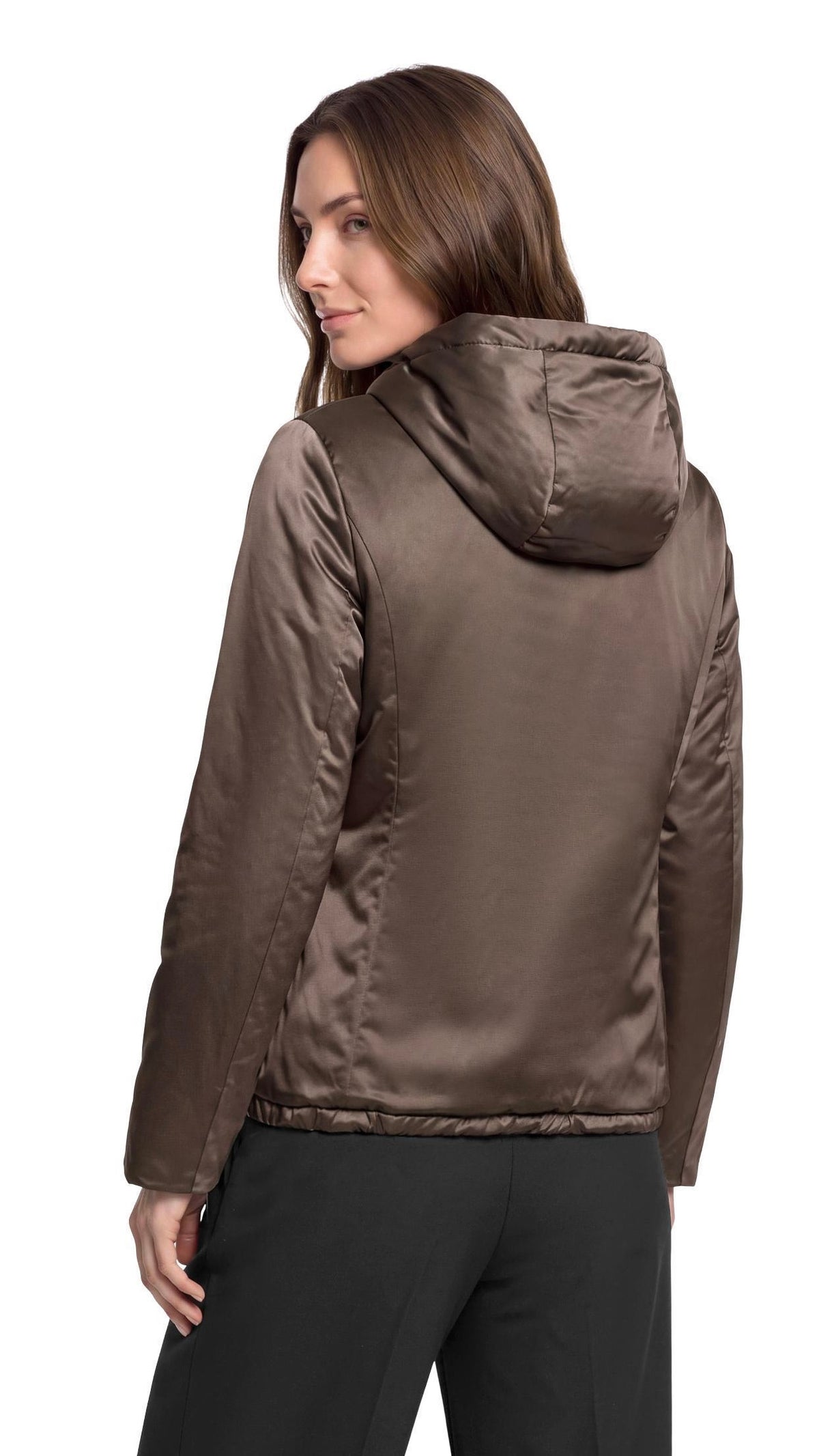 BLOUSON REVERSIBLE MARRON BETTY BARCLAY 7124/1601 