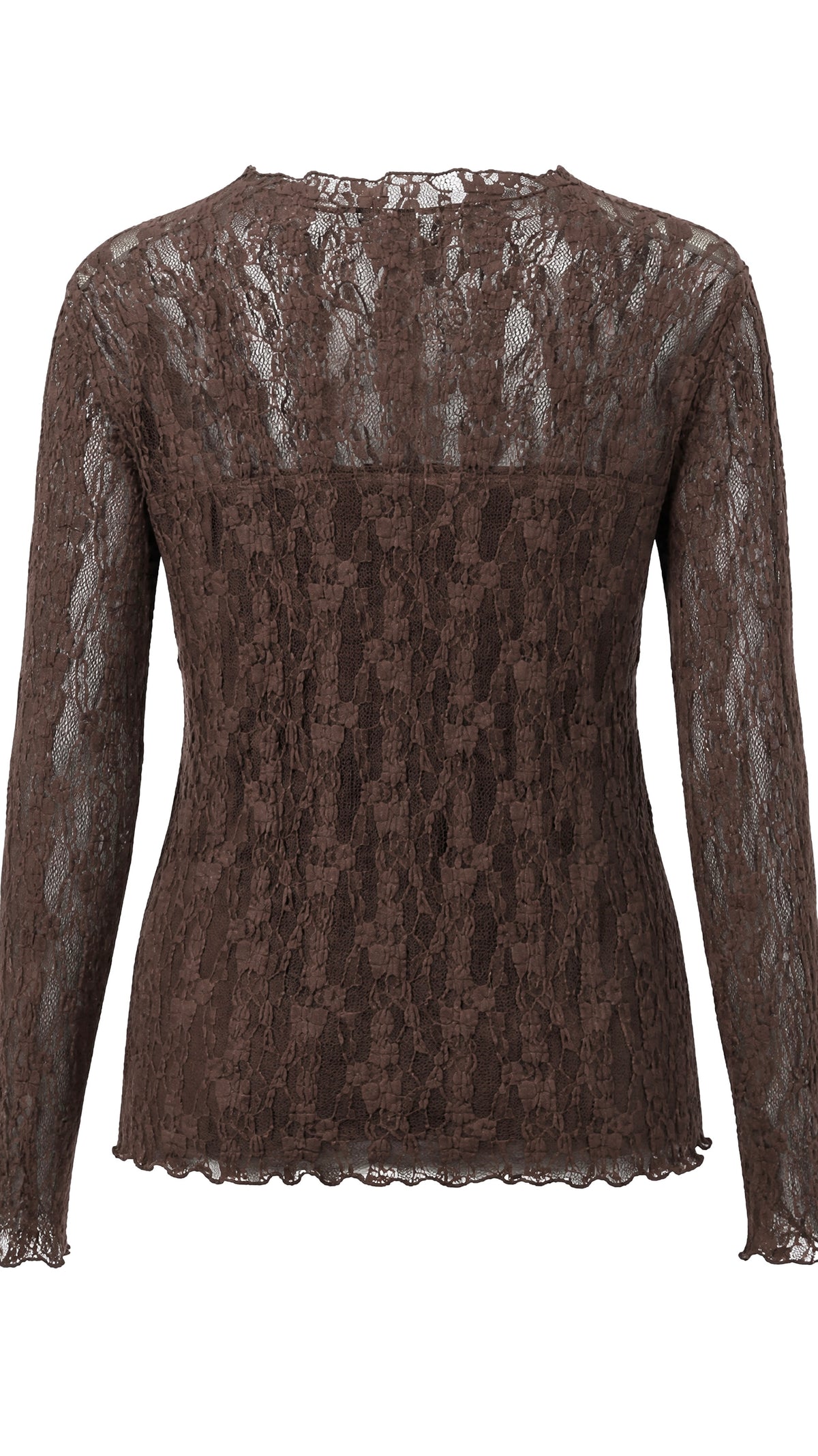 TOP EN DENTELLE COFFEE CHOCO BIANCA ELA 86006