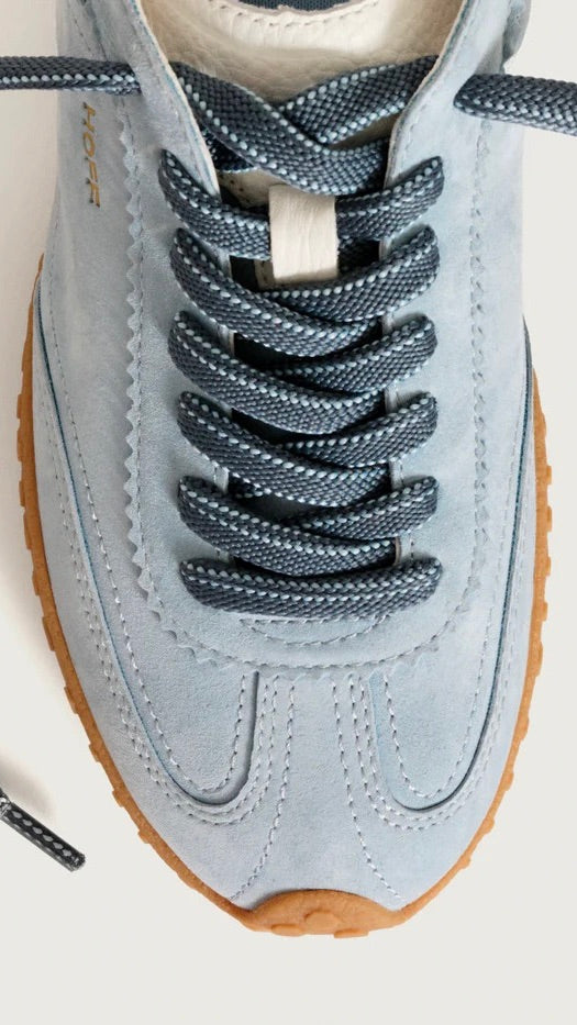 SNEAKERS EN DAIM PLATES HOFF BIRD AZUL CIEL