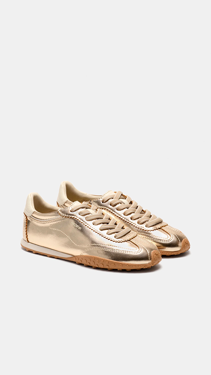 SNEAKERS EN DAIM POUR FEMME HOFF BRIDGE FL#COLOR_GOLD