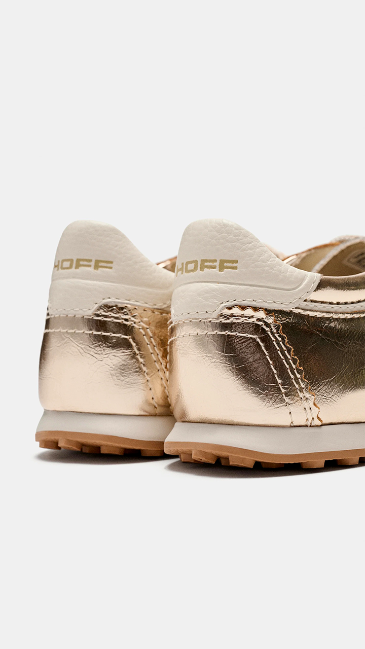 SNEAKERS EN DAIM POUR FEMME HOFF BRIDGE FL#COLOR_GOLD