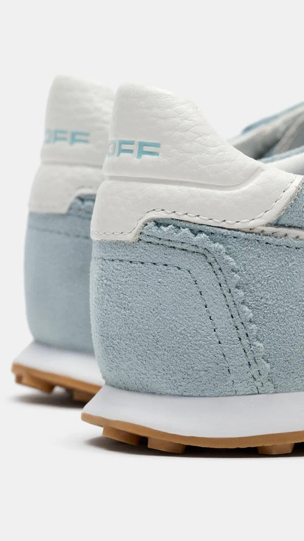 SNEAKERS EN DAIM A LACETS POUR FEMME HOFF BRIDGE FL HOFF#BLUE/CIEL