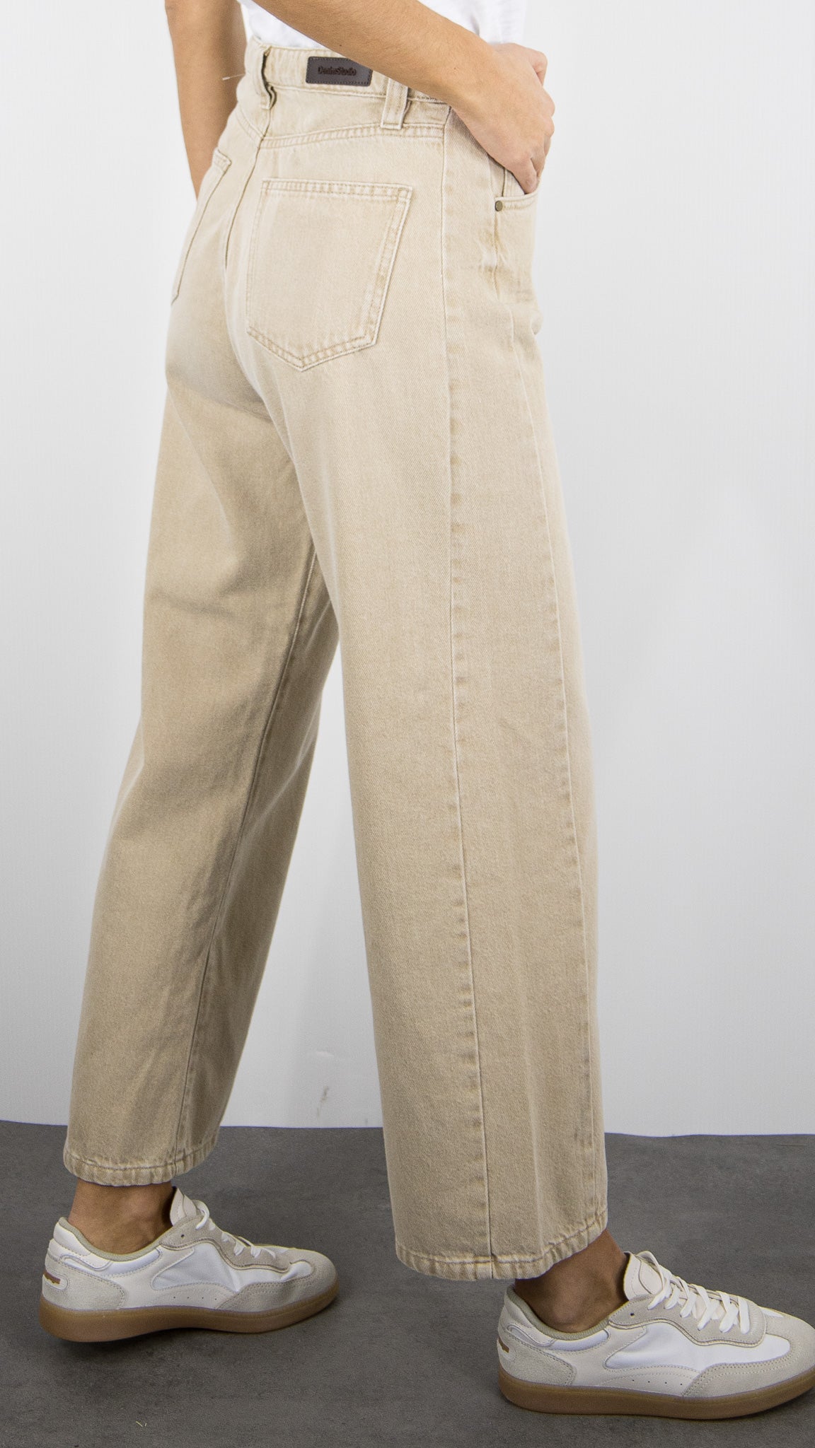 PANTALON TONNEAU BEIGE  DENIM STUDIO CALAMITY SIROCCO