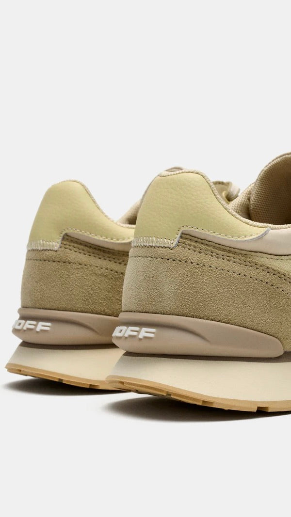 SNEAKERS EN CUIR HOFF CITY#COLOR_OLIVE