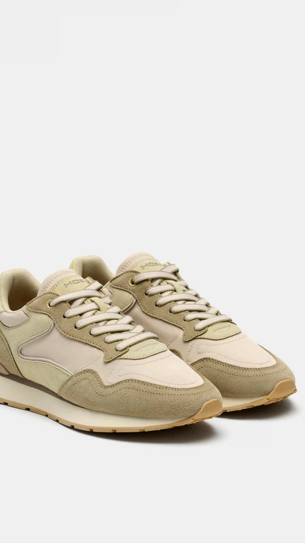 SNEAKERS EN CUIR HOFF CITY#COLOR_OLIVE