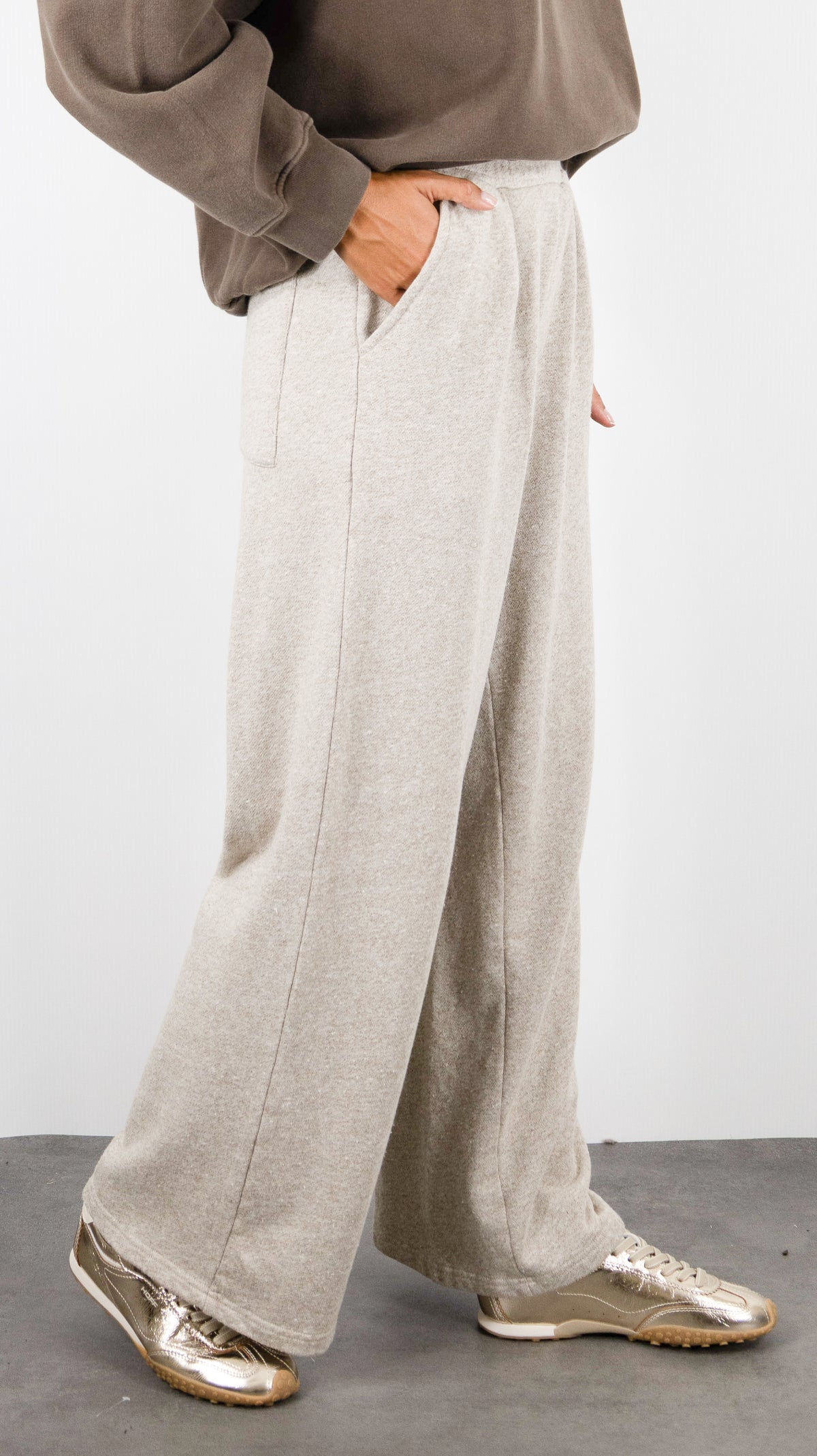 JOGGING PANTALON MOLLETONNE POUR FEMME AMERICAN VINTAGE DAN05A LIEGEOIS