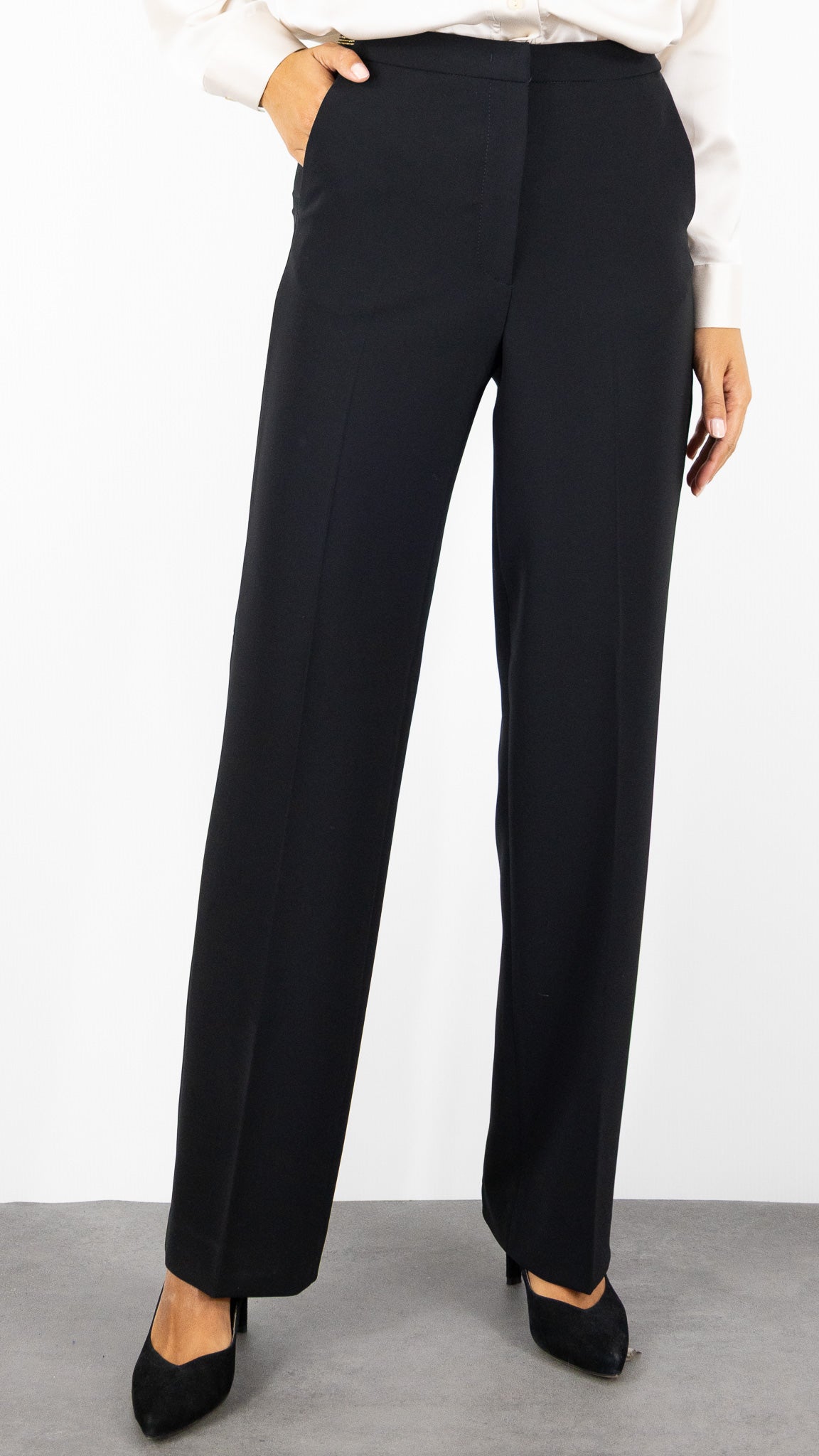 PANTALON DE VILLE DROIT GERARD DAREL DCP84 C079 NOIR 
