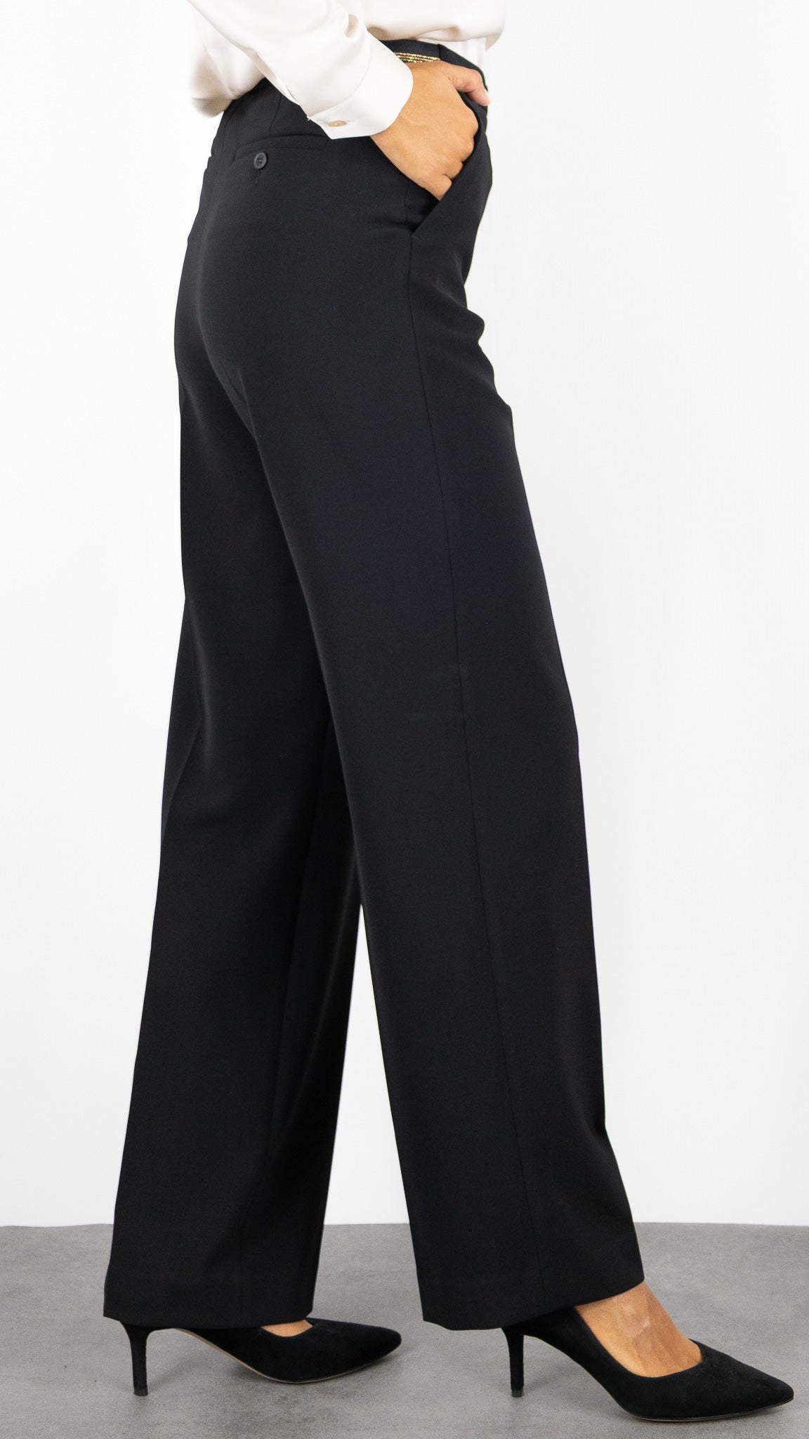 PANTALON DE VILLE DROIT GERARD DAREL DCP84 C079 NOIR 