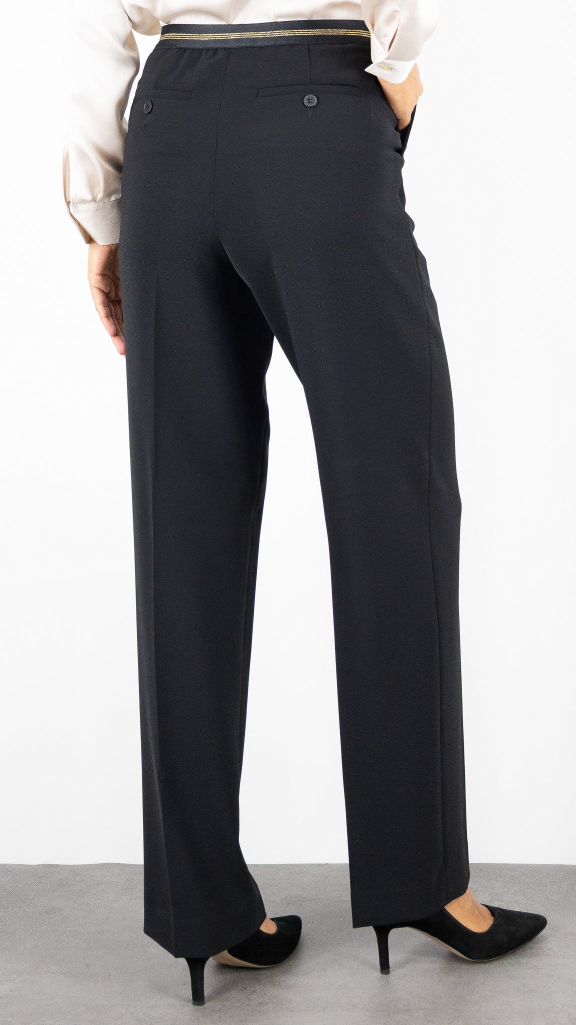 PANTALON DE VILLE DROIT GERARD DAREL DCP84 C079 NOIR 