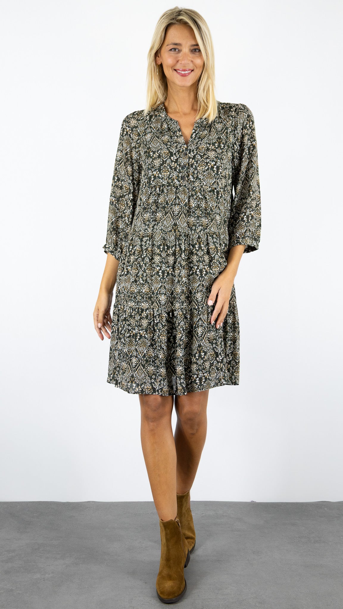 ROBE VOLANTEE IMPRIMEE FEMME GERARD DAREL LYNE DCR20 C172