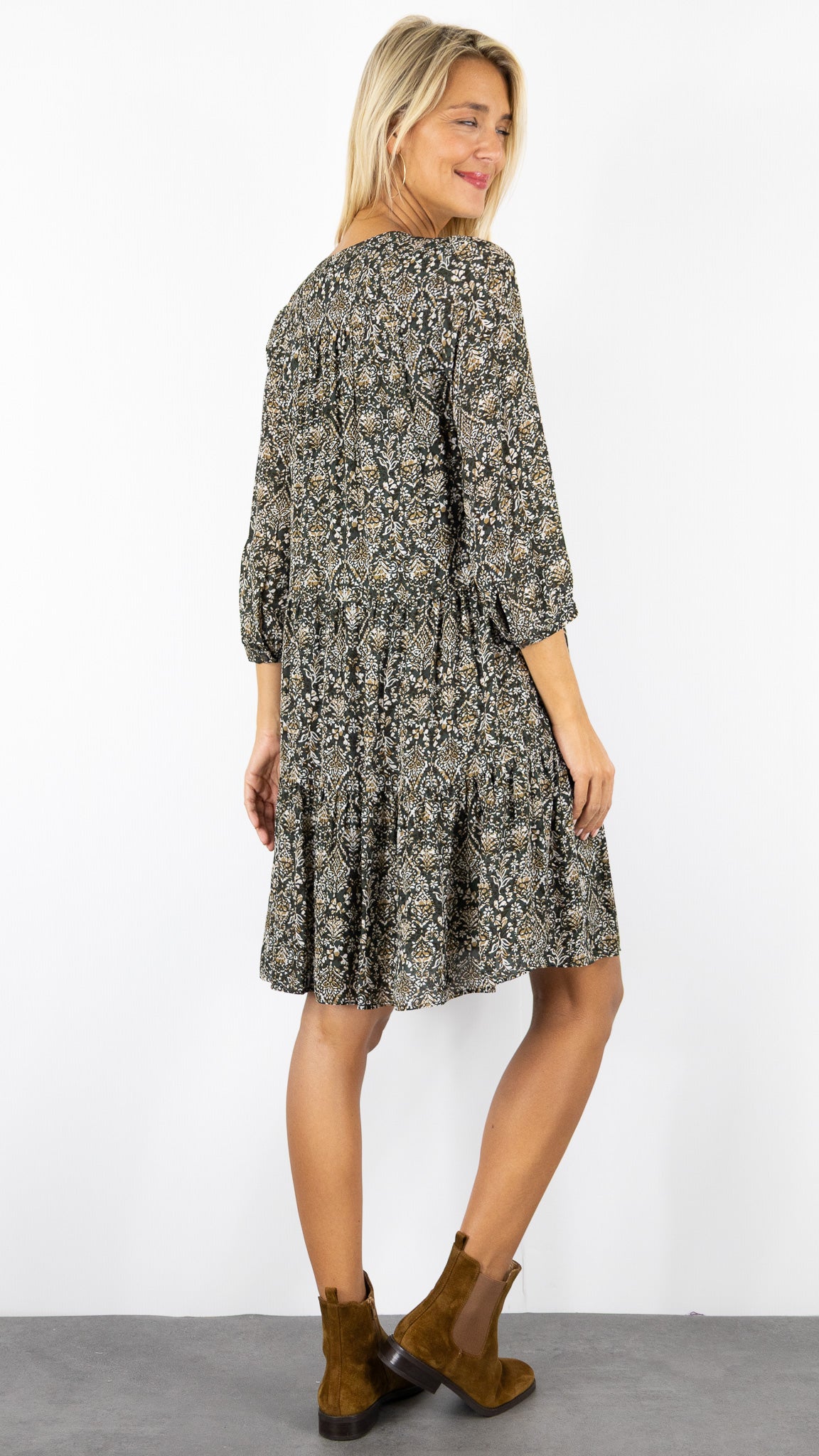 ROBE VOLANTEE IMPRIMEE FEMME GERARD DAREL LYNE DCR20 C172