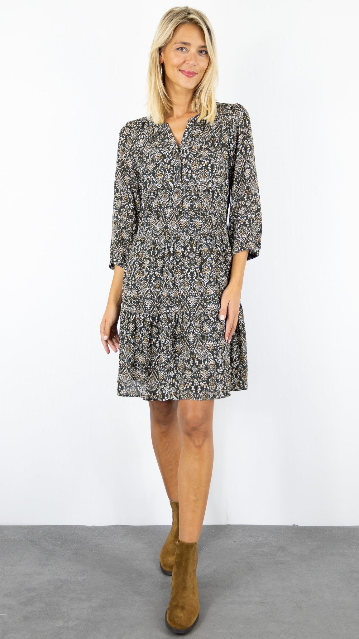 ROBE VOLANTEE IMPRIMEE FEMME GERARD DAREL LYNE DCR20 C172