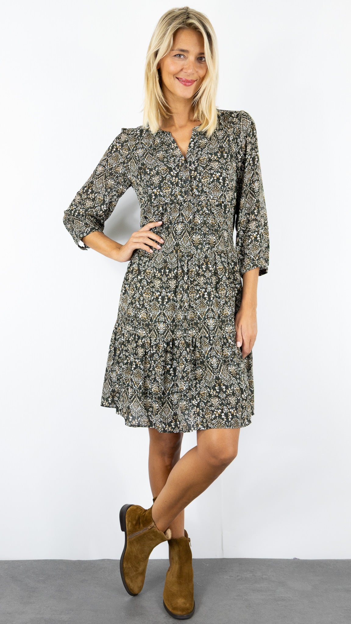 ROBE VOLANTEE IMPRIMEE FEMME GERARD DAREL LYNE DCR20 C172