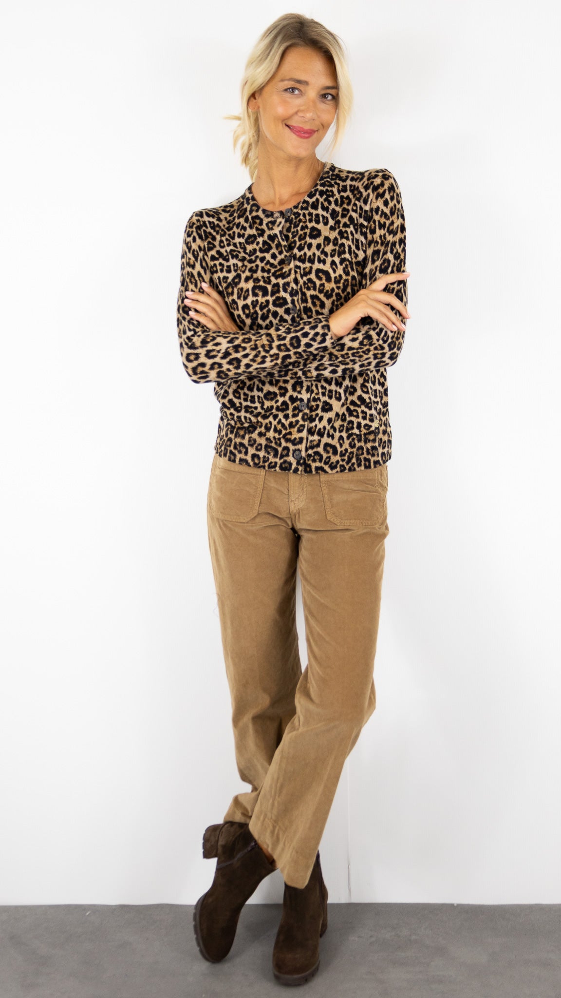 CARDIGAN LEOPARD GERARD DAREL DCU96 C220