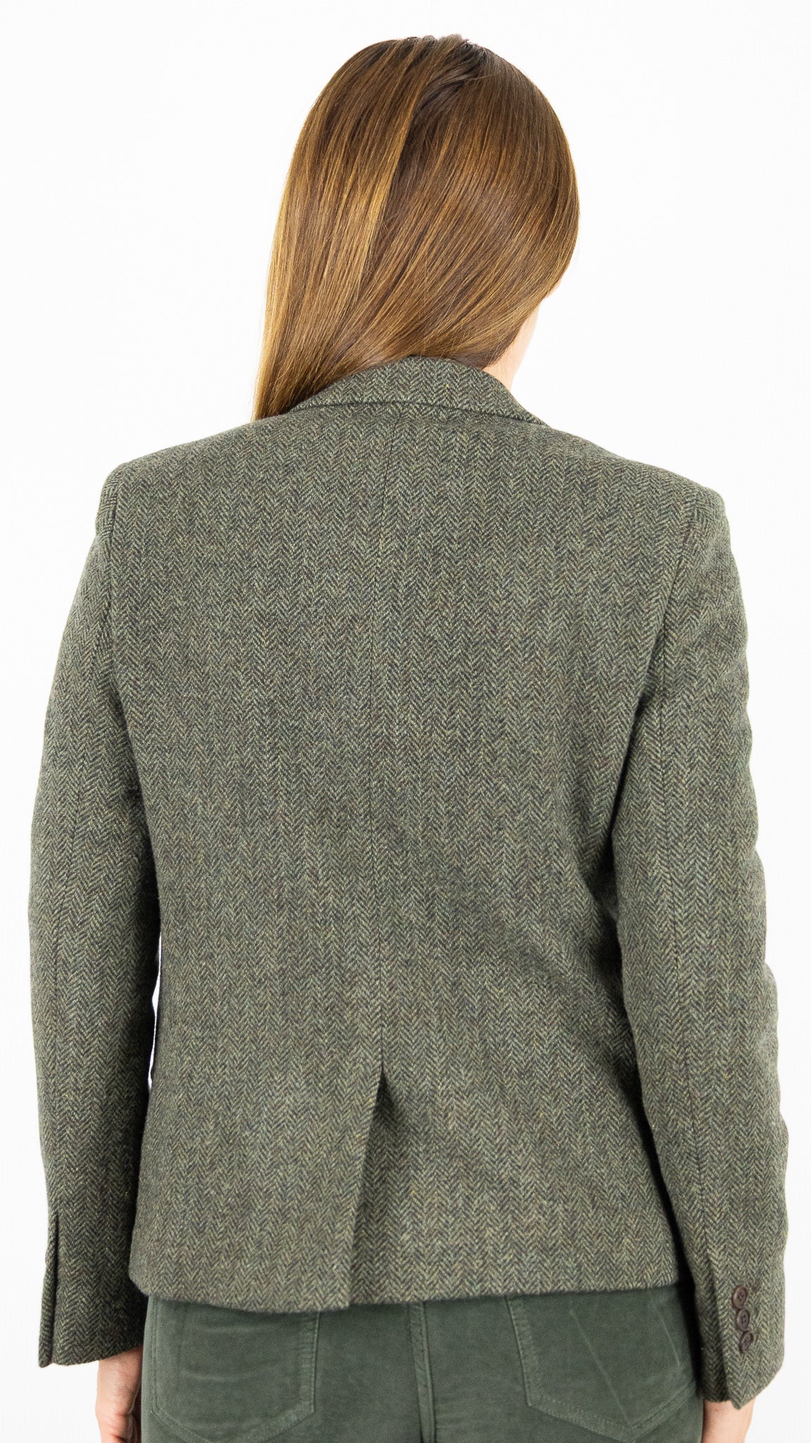 VESTE A CHEVRONS EN LAINE GERARD DAREL NOELIE KAKI