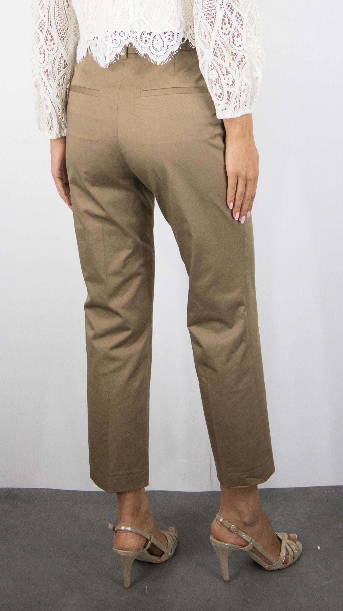 PANTALON DE VILLE 7/8 CAMEL POUR FEMME GERARD DAREL ATHENAIS