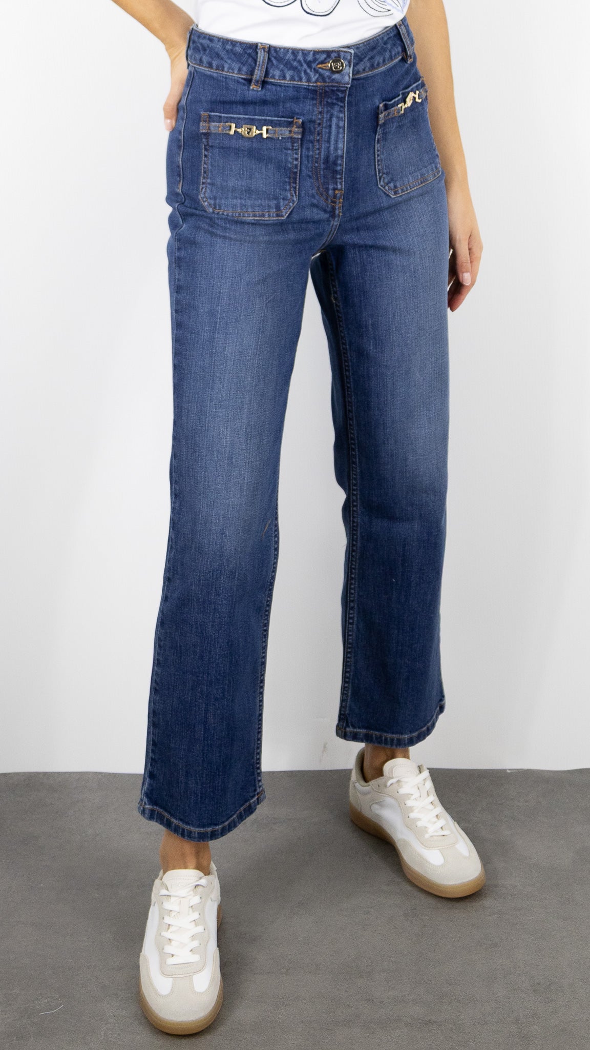 JEANS 7/8 EN DENIM MOYEN GERARD DAREL ARLINA
