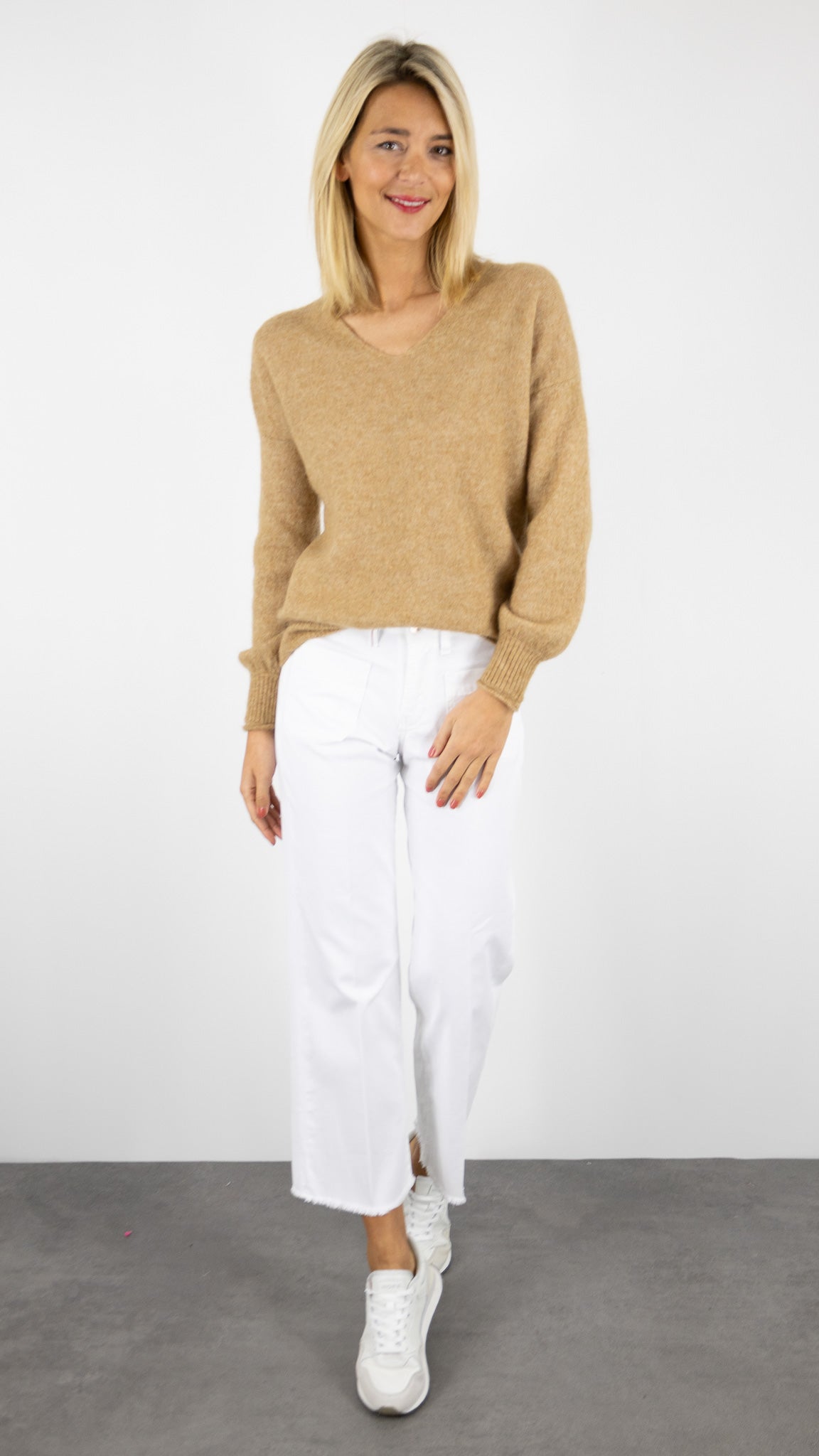 PULL V DROIT EN KID MOHAIR DES PETITS HAUTS DONALD#COLOR_TABAC