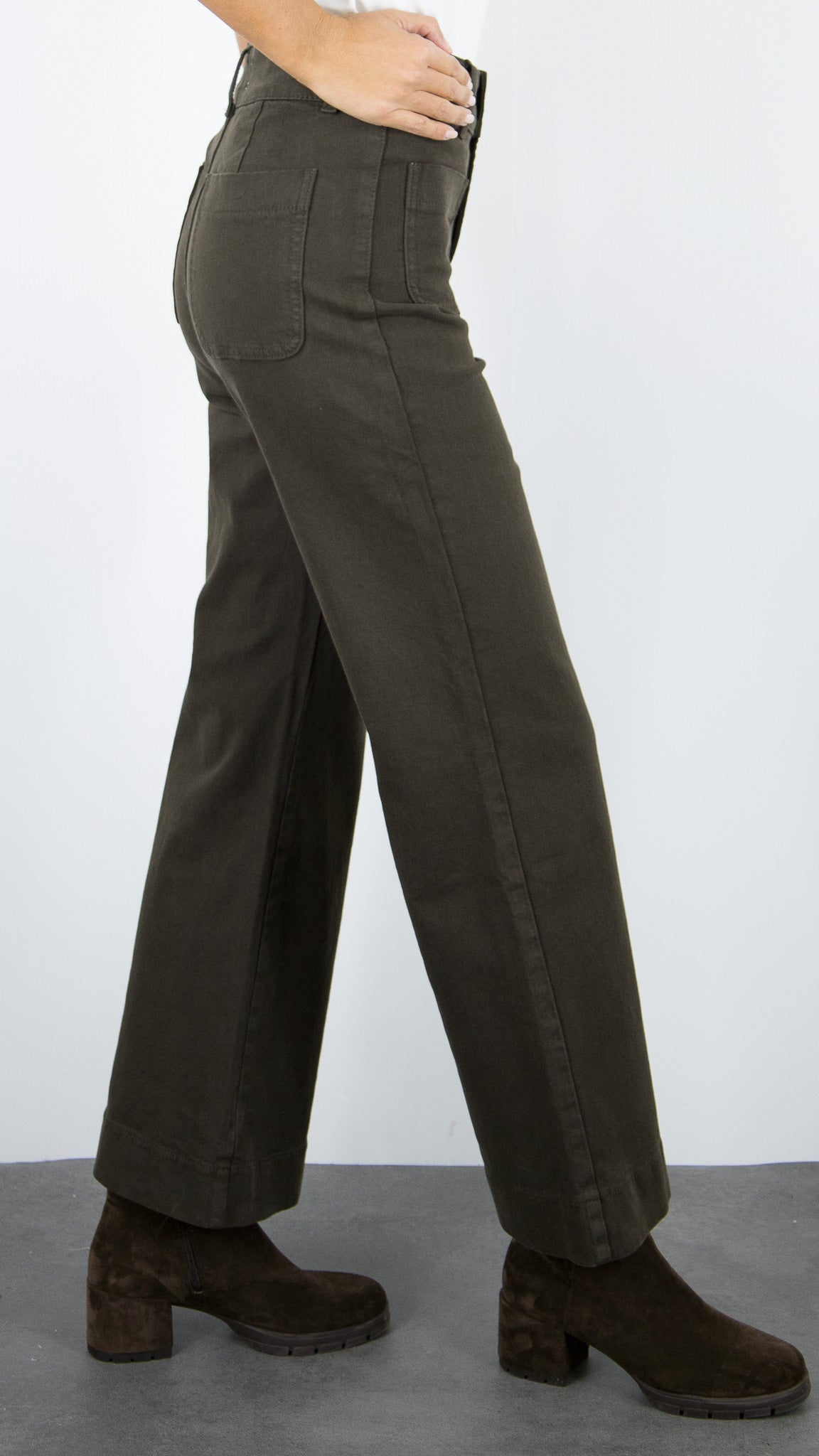 JEANS FLARE POUR FEMME ORAIJE ELENETTE#COLOR_CHOCO
