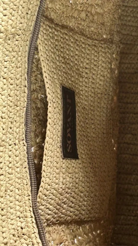 SAC PORTE EPAULE EN RAPHIA ET ANSES EN CUIR#COLOR_NATUREL