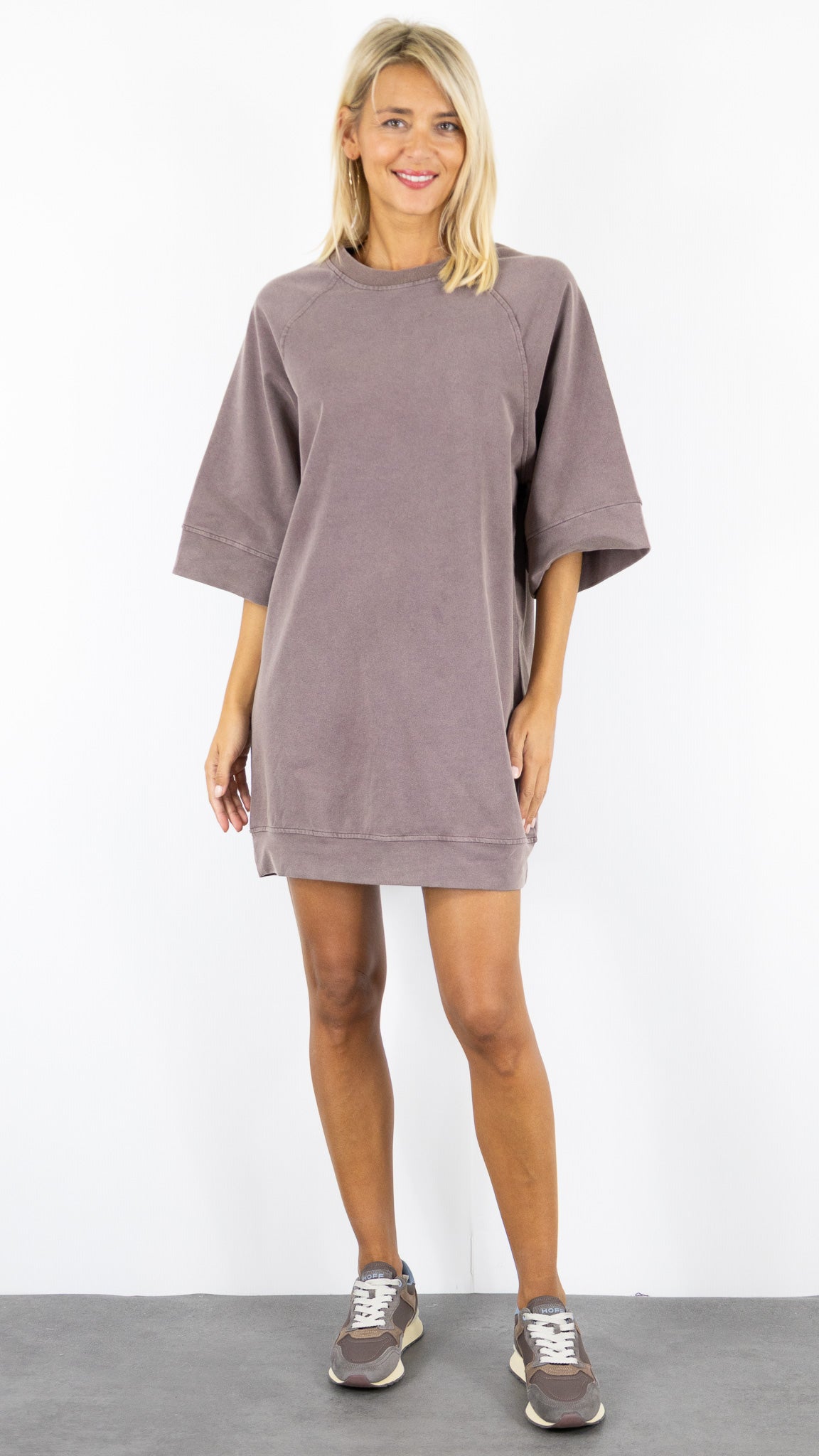 ROBE SWEAT EN COTON CHOCO FEELKOO FK108 