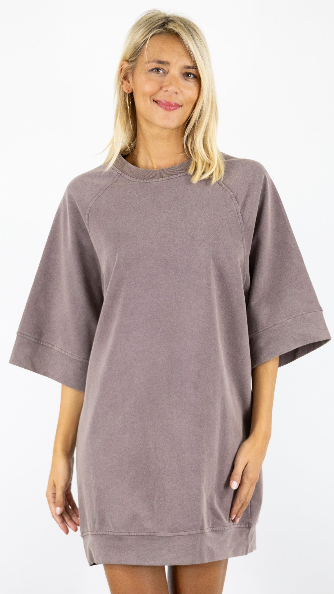ROBE SWEAT EN COTON CHOCO FEELKOO FK108 