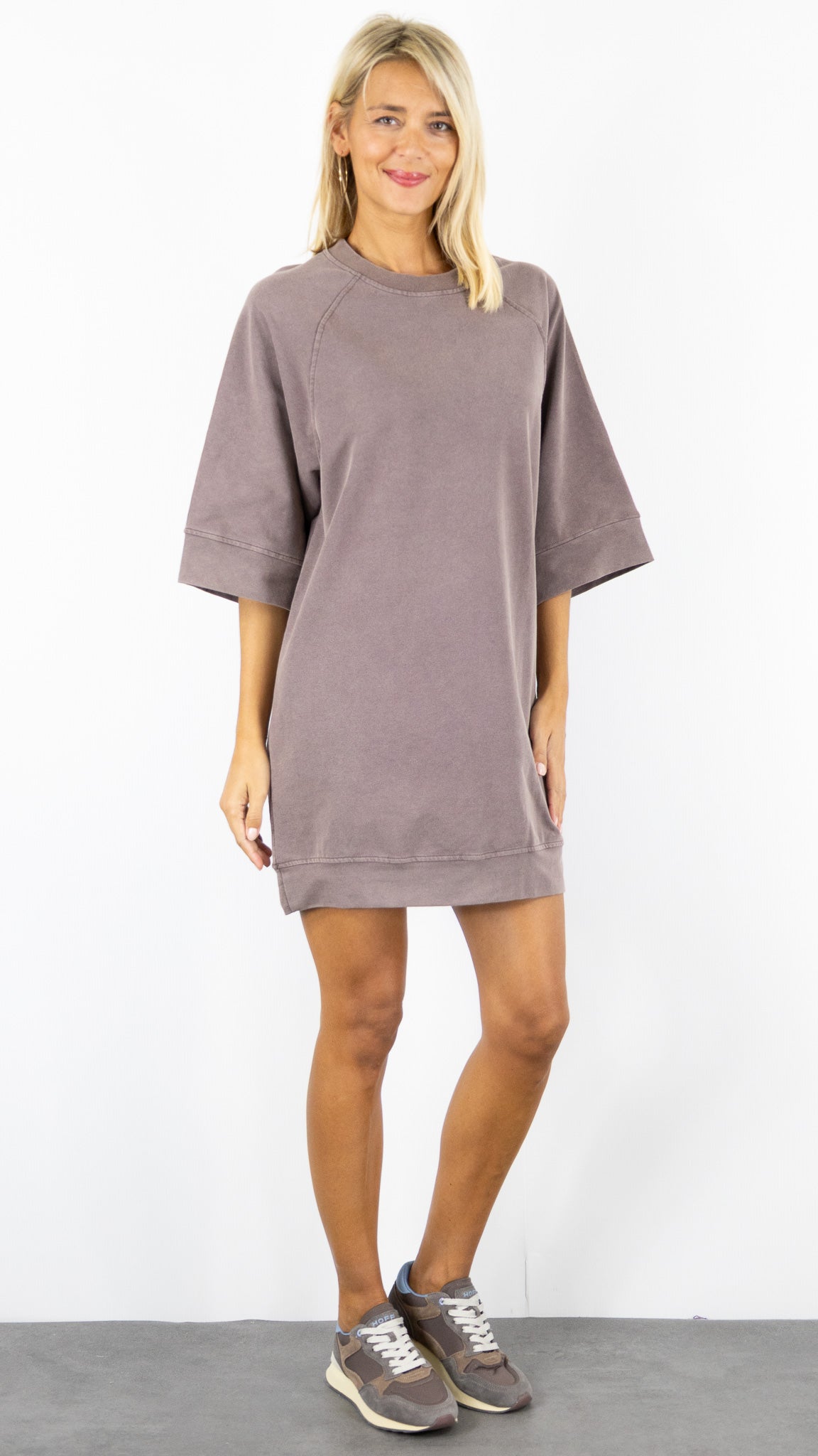 ROBE SWEAT EN COTON CHOCO FEELKOO FK108 